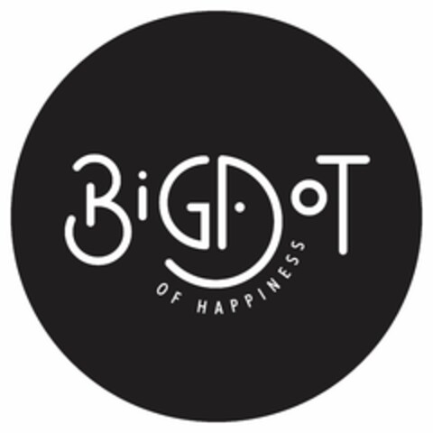 BIG DOT OF HAPPINESS Logo (USPTO, 05.10.2018)