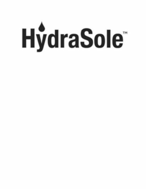 HYDRASOLE Logo (USPTO, 12.10.2018)