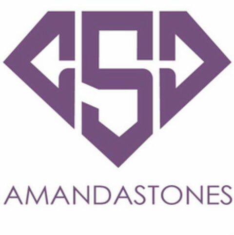 S AMANDASTONES Logo (USPTO, 23.10.2018)