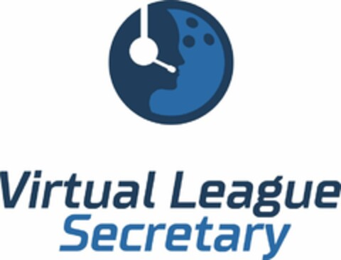 VIRTUAL LEAGUE SECRETARY Logo (USPTO, 08.02.2019)