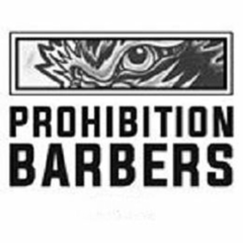 PROHIBITION BARBERS Logo (USPTO, 22.04.2019)