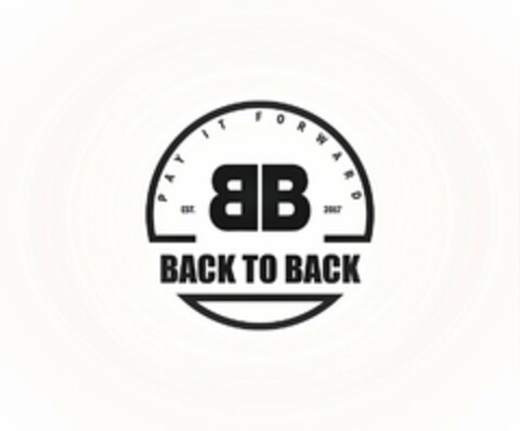 PAY IT FORWARD BACK TO BACK EST. BB 2017 Logo (USPTO, 04.05.2019)