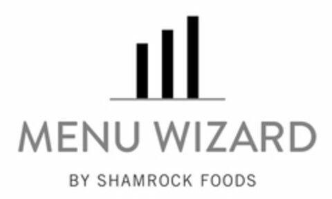 MENU WIZARD BY SHAMROCK FOODS Logo (USPTO, 05/08/2019)