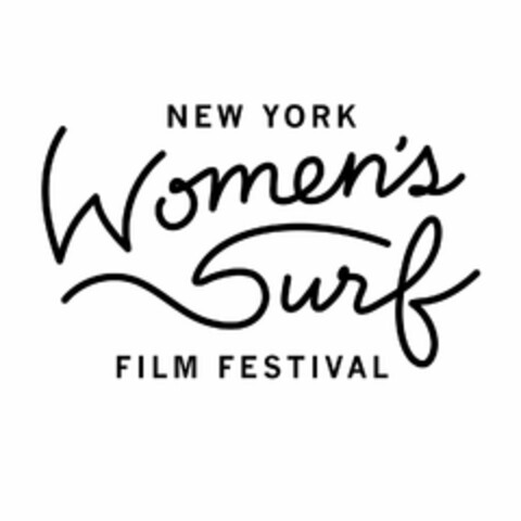 NEW YORK WOMEN'S SURF FILM FESTIVAL Logo (USPTO, 28.10.2019)