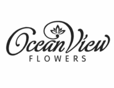 OCEAN VIEW FLOWERS Logo (USPTO, 21.11.2019)