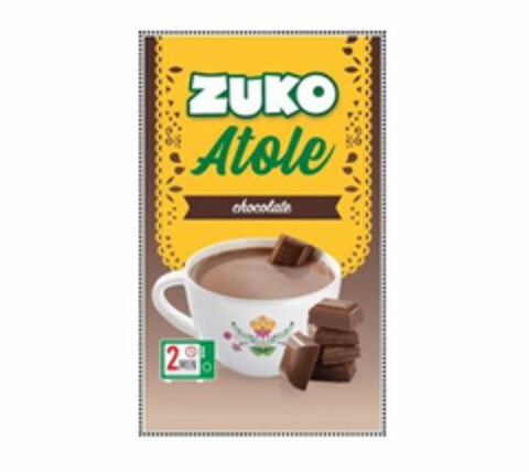 ZUKO ATOLE CHOCOLATE 2 MIN Logo (USPTO, 23.01.2020)