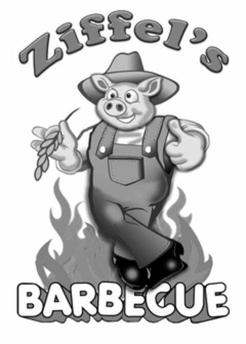 ZIFFEL'S BARBECUE Logo (USPTO, 30.06.2020)