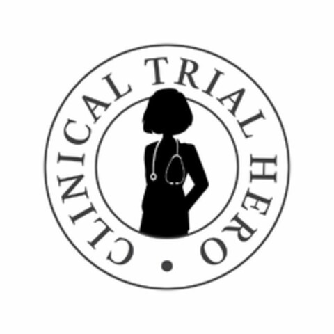 CLINICAL TRIAL HERO · Logo (USPTO, 27.08.2020)