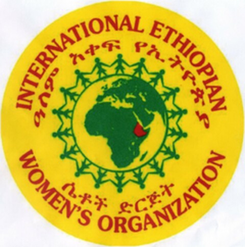 INTERNATIONAL ETHIOPIAN WOMEN'S ORGANIZATION Logo (USPTO, 09.01.2009)