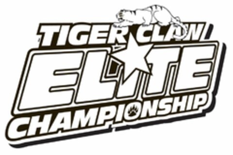 TIGER CLAW ELITE CHAMPIONSHIP Logo (USPTO, 30.01.2009)