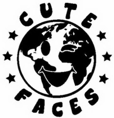 CUTE FACES Logo (USPTO, 09.03.2009)