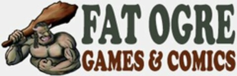 FAT OGRE GAMES & COMICS Logo (USPTO, 03/26/2009)