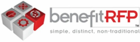 BENEFITRFP SIMPLE, DISTINCT, NON-TRADITIONAL Logo (USPTO, 16.07.2009)