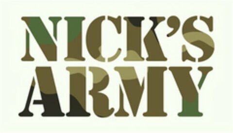 NICK'S ARMY Logo (USPTO, 07/22/2009)