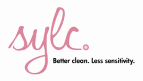 SYLC. BETTER CLEAN. LESS SENSITIVITY. Logo (USPTO, 23.07.2009)