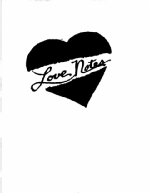 LOVE NOTES Logo (USPTO, 22.12.2009)