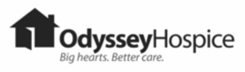 ODYSSEY HOSPICE BIG HEARTS. BETTER CARE. Logo (USPTO, 10.03.2010)