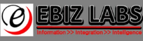 E EBIZ LABS INFORMATION INTEGRATION INTELLIGENCE Logo (USPTO, 30.03.2010)