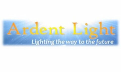 ARDENT LIGHT LIGHTING THE WAY TO THE FUTURE Logo (USPTO, 21.04.2010)