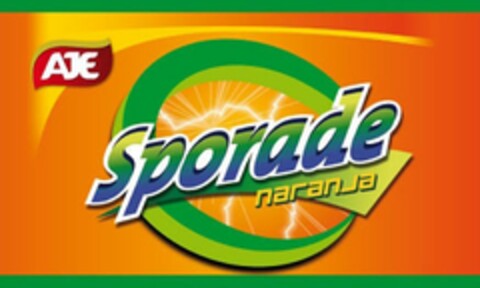 AJE SPORADE NARANJA Logo (USPTO, 28.04.2010)