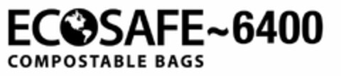 ECOSAFE ~ 6400 COMPOSTABLE BAGS Logo (USPTO, 07/14/2010)