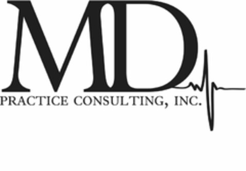 MD PRACTICE CONSULTING, INC. Logo (USPTO, 01/22/2011)