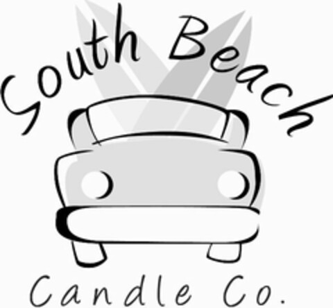 SOUTH BEACH CANDLE CO. Logo (USPTO, 20.07.2011)