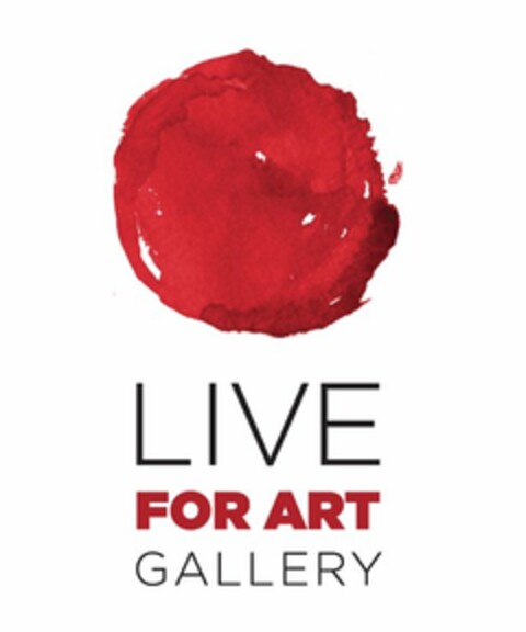 LIVE FOR ART GALLERY Logo (USPTO, 07/31/2011)