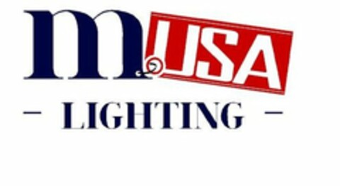 M USA LIGHTING Logo (USPTO, 08/15/2011)