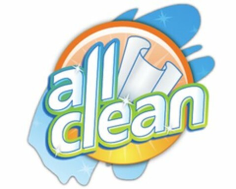 ALL CLEAN Logo (USPTO, 09/26/2011)