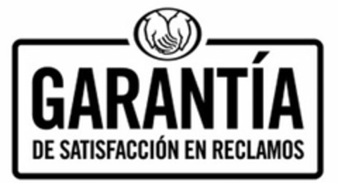 GARANTÍA DE SATISFACCIÓN EN RECLAMOS Logo (USPTO, 27.01.2012)