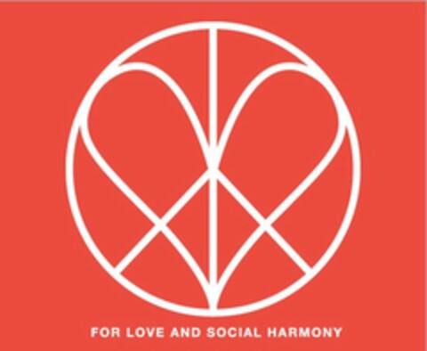 FOR LOVE AND SOCIAL HARMONY Logo (USPTO, 22.02.2012)