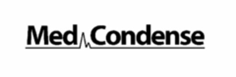 MED CONDENSE Logo (USPTO, 08.03.2012)