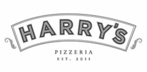 HARRY'S PIZZERIA EST. 2011 Logo (USPTO, 05/30/2012)