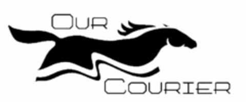 OUR COURIER Logo (USPTO, 05/16/2013)