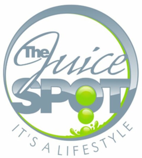 THE JUICE SPOT IT'S A LIFESTYLE Logo (USPTO, 06/04/2013)