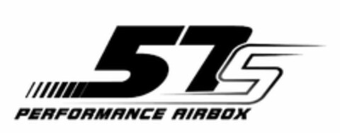 57S PERFORMANCE AIRBOX Logo (USPTO, 06/07/2013)