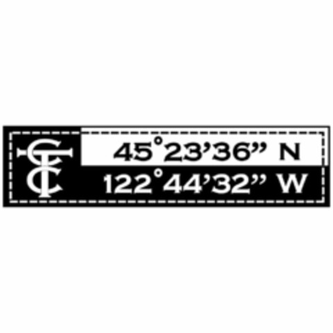 CTC 45° 23' 36" N 122° 44' 32" W Logo (USPTO, 01/07/2014)