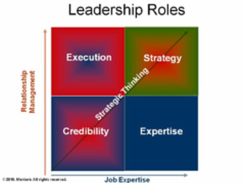 LEADERSHIP ROLES EXECUTION STRATEGY CREDIBILITY EXPERTISE STRATEGIC THINKING RELATIONSHIP MANAGEMENT JOB EXPERTISE Logo (USPTO, 02/19/2014)