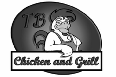 TB CHICKEN AND GRILL Logo (USPTO, 03/28/2014)