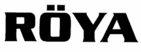 RÖYA Logo (USPTO, 04/11/2014)