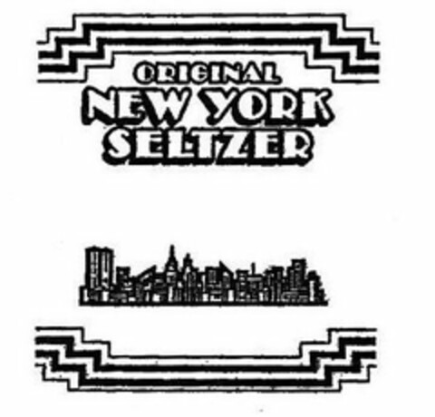 ORIGINAL NEW YORK SELTZER Logo (USPTO, 07/02/2014)