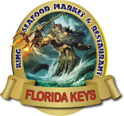 KING SEAFOOD MARKET & RESTAURANT FLORIDA KEYS Logo (USPTO, 01/12/2015)