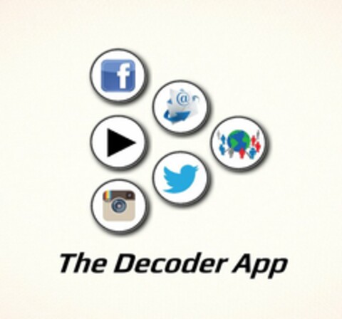 THE DECODER APP Logo (USPTO, 08/04/2015)