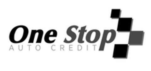 ONE STOP AUTO CREDIT Logo (USPTO, 08/26/2015)