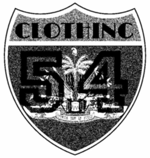 CLOTHING 54 Logo (USPTO, 17.05.2016)