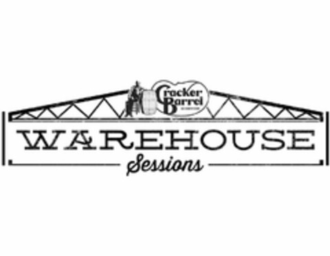 CRACKER BARREL OLD COUNTRY STORE WAREHOUSE SESSIONS Logo (USPTO, 15.12.2016)