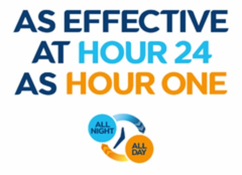 AS EFFECTIVE AT HOUR 24 AS HOUR ONE ALL NIGHT ALL DAY Logo (USPTO, 15.12.2016)