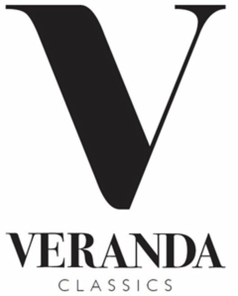 V VERANDA CLASSICS Logo (USPTO, 02/16/2017)