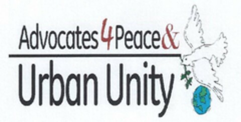 ADVOCATES 4 PEACE & URBAN UNITY Logo (USPTO, 16.03.2017)